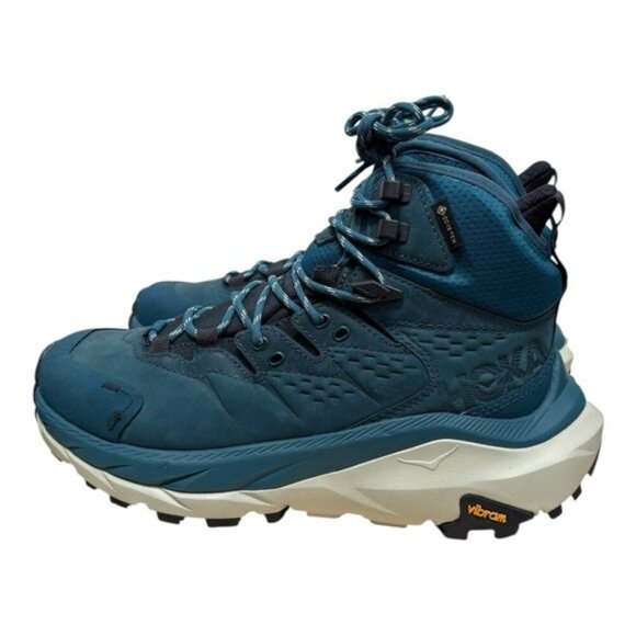 NEW Hoka One One Kaha 2 GTX Goretex Waterproof Leather Trail Hiking Boots Size 7 - Picture 3 of 10